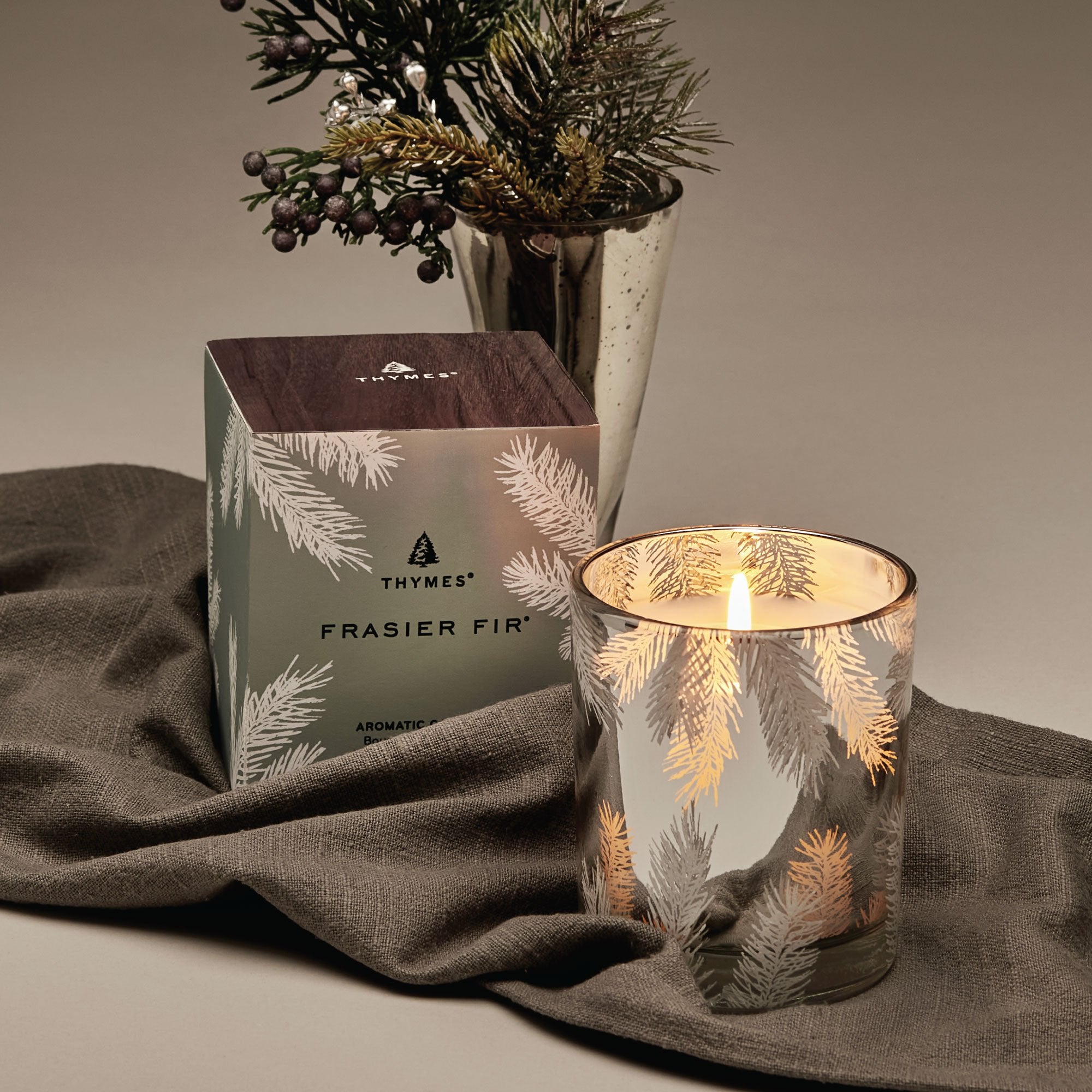 Alternative view of Frasier Fir Statement Poured Candle
