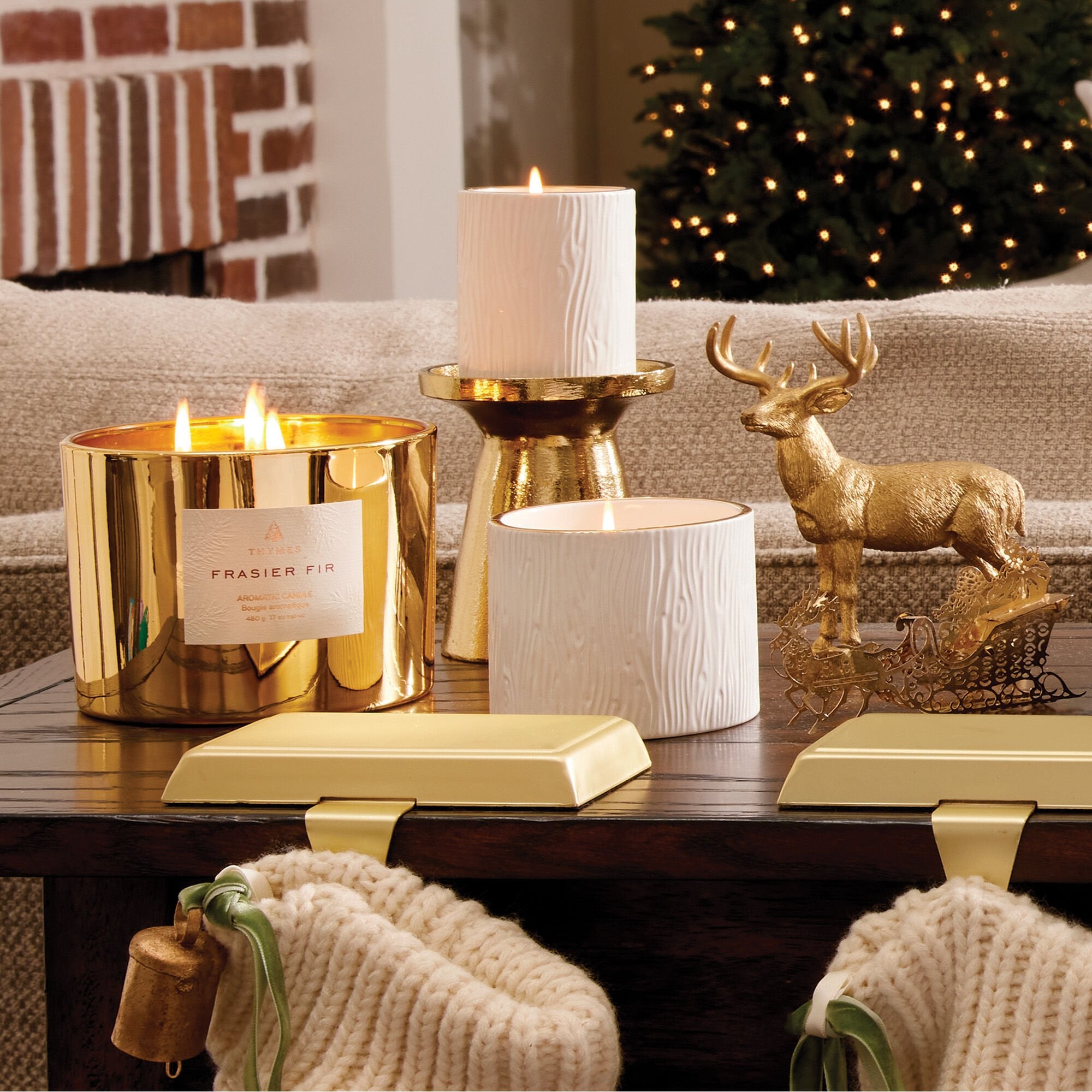 Alternative view of Frasier Fir Ceramic Petite Candle