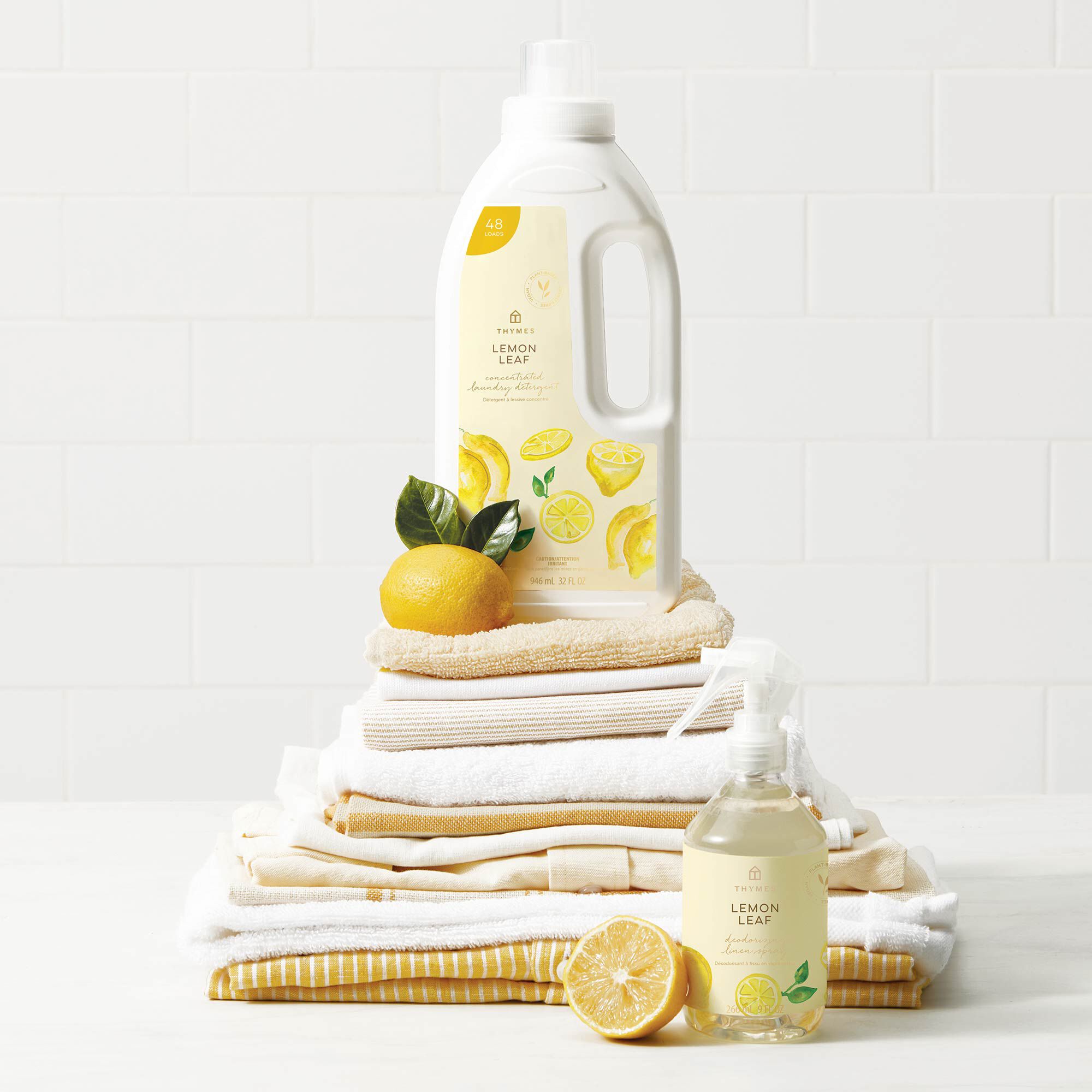 Alternative view of Lemon Leaf Concentrated Laundry Detergent