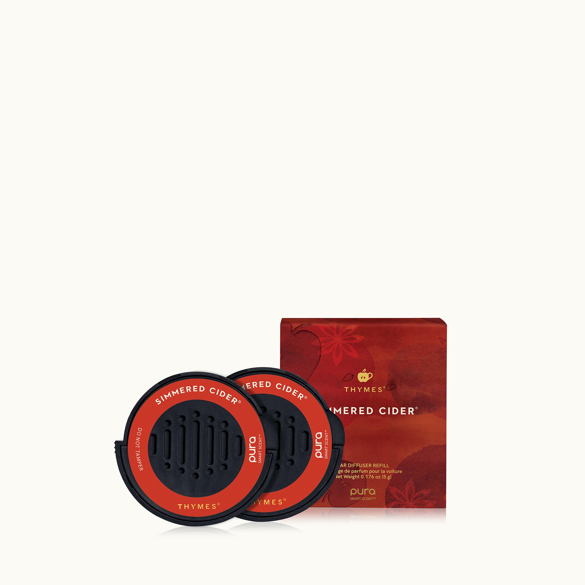 Simmered Cider Pura Car Pro Diffuser Refill 2-Pack Bundle